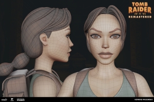 Tomb Raider IV-VI Remastered Character Artwork Lara Croft by Konrad Majewski