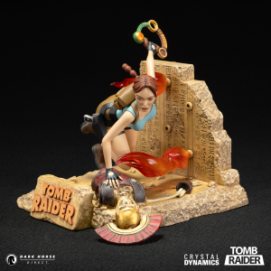Tomb Raider Lara Croft Classic Era PVC Statue from Dark Horse