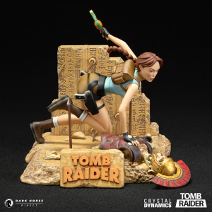Tomb Raider Lara Croft Classic Era PVC Statue from Dark Horse