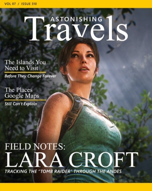 Tomb Raider Legacy of Atlantis Astonishing Travels Cover Artwork