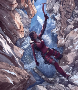 Tomb Raider Legacy of Atlantis Astonishing Travels Cover Artwork by illyne