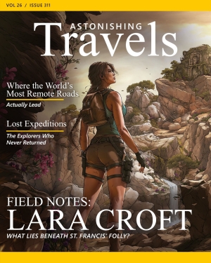Tomb Raider Legacy of Atlantis Astonishing Travels Cover Artwork