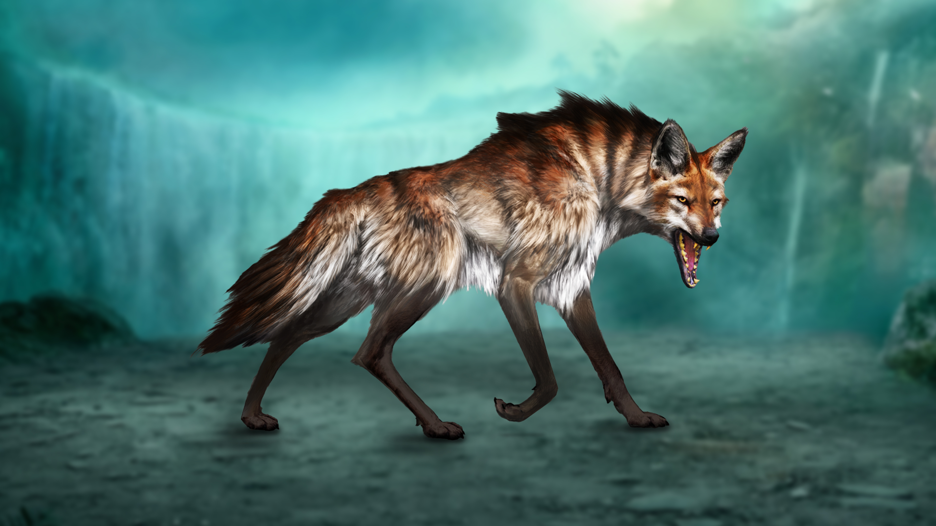Tomb Raider Legacy of Atlantis Enemies - Wolves