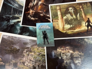 Tomb Raider Legacy of Atlantis Postcards Gamescom