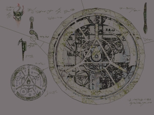 Tomb Raider Legend Artifacts and Lore Artwork