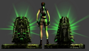 Tomb Raider Legend Artifacts and Lore Artwork