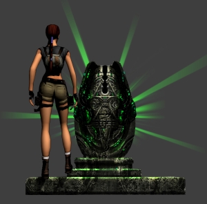 Tomb Raider Legend Artifacts and Lore Artwork