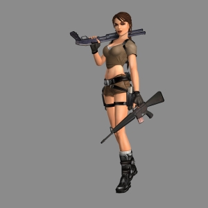 Tomb Raider Legend Character Renders