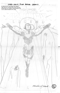 Tomb Raider Legend Cover Conceptual Artwork