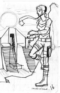 Tomb Raider Legend Cover Conceptual Artwork