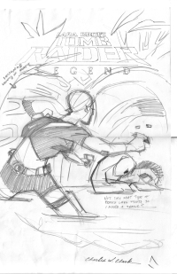 Tomb Raider Legend Cover Conceptual Artwork