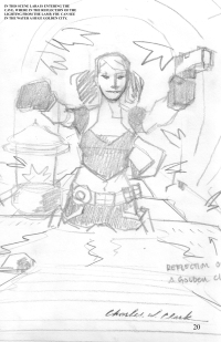 Tomb Raider Legend Cover Conceptual Artwork