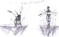 Tomb Raider Legend Lara Croft Illustrations
