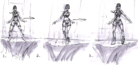Tomb Raider Legend Lara Croft Illustrations