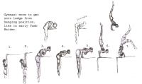 Tomb Raider Legend Lara Croft Illustrations
