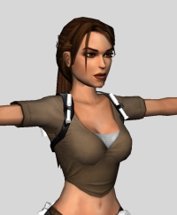 Tomb Raider Legend Lara Croft Illustrations