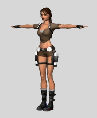 Tomb Raider Legend Lara Croft Illustrations