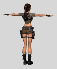 Tomb Raider Legend Lara Croft Illustrations
