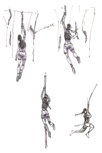 Tomb Raider Legend Lara Croft Illustrations