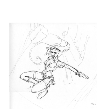 Tomb Raider Legend Lara Croft Illustrations