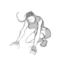 Tomb Raider Legend Fluid Movement Sketches