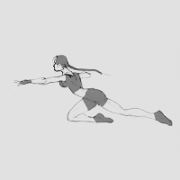 Tomb Raider Legend Fluid Movement Sketches