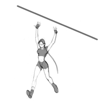 Tomb Raider Legend Fluid Movement Sketches