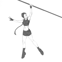 Tomb Raider Legend Fluid Movement Sketches
