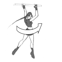 Tomb Raider Legend Fluid Movement Sketches