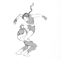 Tomb Raider Legend Fluid Movement Sketches