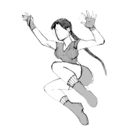 Tomb Raider Legend Fluid Movement Sketches