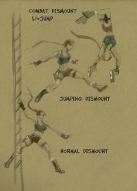 Tomb Raider Legend Fluid Movement Sketches
