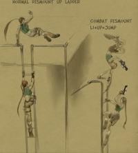 Tomb Raider Legend Fluid Movement Sketches