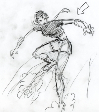 Tomb Raider Legend Fluid Movement Sketches