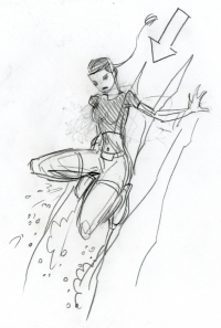 Tomb Raider Legend Fluid Movement Sketches