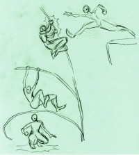 Tomb Raider Legend Fluid Movement Sketches