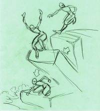 Tomb Raider Legend Fluid Movement Sketches