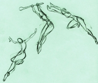 Tomb Raider Legend Fluid Movement Sketches