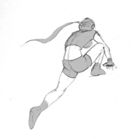 Tomb Raider Legend Fluid Movement Sketches