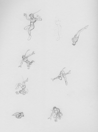 Tomb Raider Legend Fluid Movement Sketches