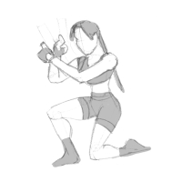 Tomb Raider Legend Fluid Movement Sketches