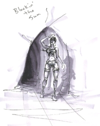 Tomb Raider Legend Fluid Movement Sketches