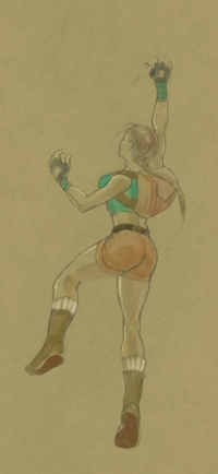 Tomb Raider Legend Fluid Movement Sketches