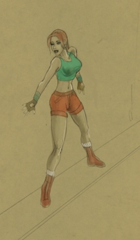 Tomb Raider Legend Fluid Movement Sketches