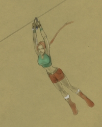 Tomb Raider Legend Fluid Movement Sketches