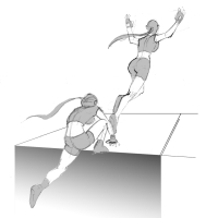 Tomb Raider Legend Fluid Movement Sketches