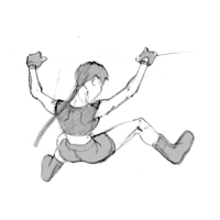 Tomb Raider Legend Fluid Movement Sketches