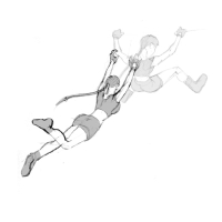 Tomb Raider Legend Fluid Movement Sketches