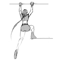 Tomb Raider Legend Fluid Movement Sketches