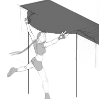 Tomb Raider Legend Fluid Movement Sketches